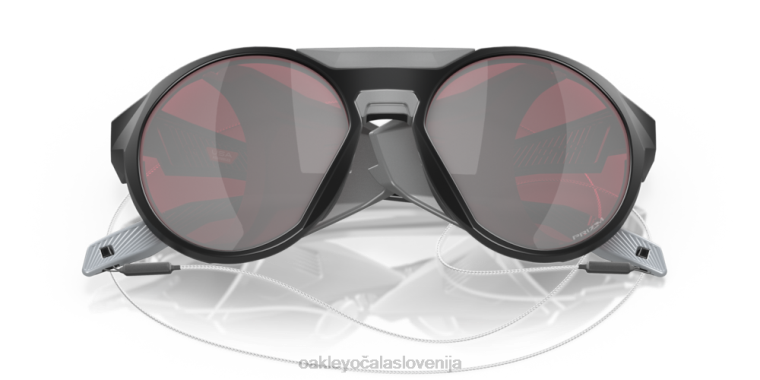 clifden Oakley prizm snežno črne iridijeve leče, mat črn okvir 4J2B462 očala