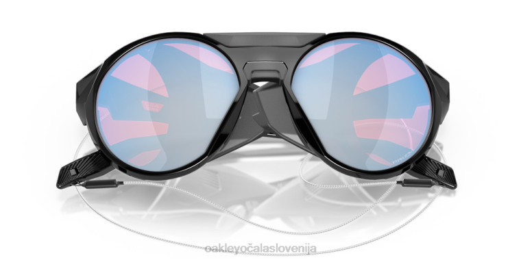 clifden Oakley prizm snežno safirna stekla, poliran črn okvir 4J2B463 očala