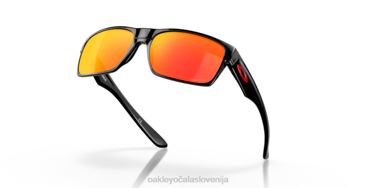 dvostranski Oakley prizm ruby ​​leče, poliran črn okvir 4J2B692 očala