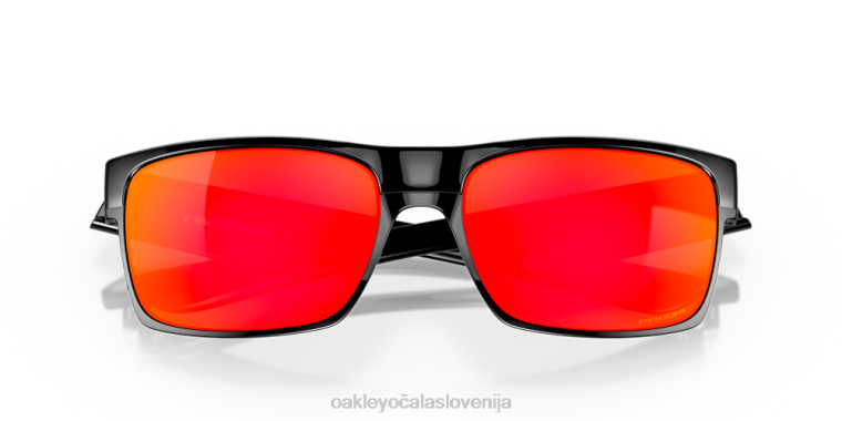 dvostranski Oakley prizm ruby ​​leče, poliran črn okvir 4J2B692 očala