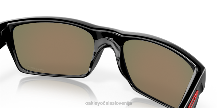 dvostranski Oakley prizm ruby ​​leče, poliran črn okvir 4J2B692 očala