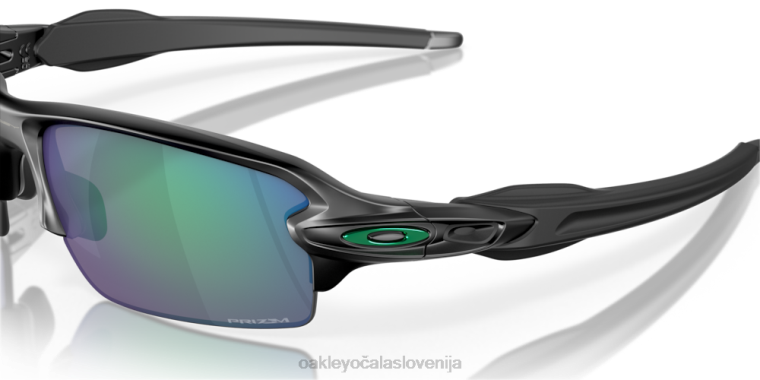 flak 2.0 (prileganje z nizkim mostom) Oakley Prizm Jade polarizirana stekla, mat črn okvir 4J2B867 očala