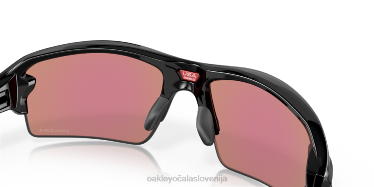 flak 2.0 (prileganje z nizkim mostom) Oakley leče prizm golf, poliran črn okvir 4J2B863 očala
