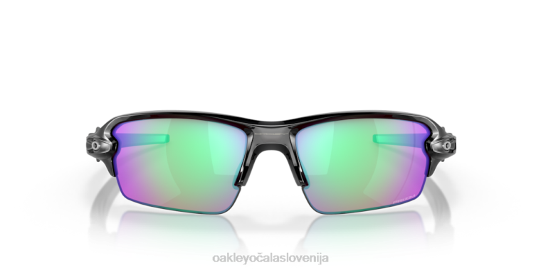 flak 2.0 (prileganje z nizkim mostom) Oakley prizm leče za golf, polirani črni okvir 4J2B861 očala