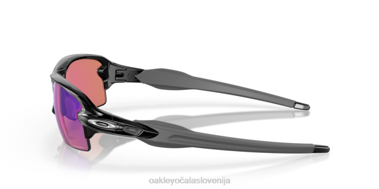 flak 2.0 (prileganje z nizkim mostom) Oakley prizm leče za golf, polirani črni okvir 4J2B861 očala