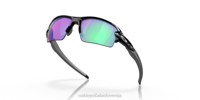 flak 2.0 (prileganje z nizkim mostom) Oakley prizm leče za golf, polirani črni okvir 4J2B861 očala