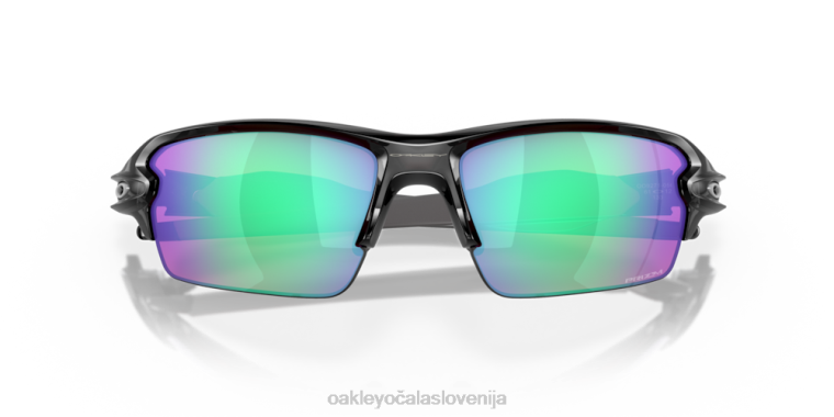 flak 2.0 (prileganje z nizkim mostom) Oakley prizm leče za golf, polirani črni okvir 4J2B861 očala