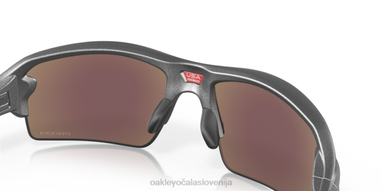 flak 2.0 (prileganje z nizkim mostom) Oakley prizm safirna stekla, jeklen okvir 4J2B871 očala