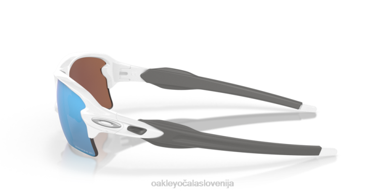 flak 2,0 xl Oakley Prizm deep water polarizirana stekla, poliran bel okvir 4J2B133 očala
