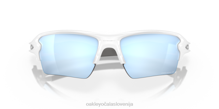 flak 2,0 xl Oakley Prizm deep water polarizirana stekla, poliran bel okvir 4J2B133 očala