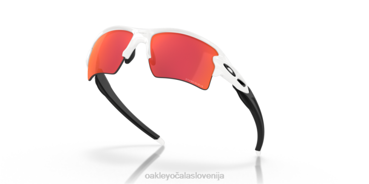 flak 2,0 xl Oakley poljske leče prizm, poliran bel okvir 4J2B125 očala