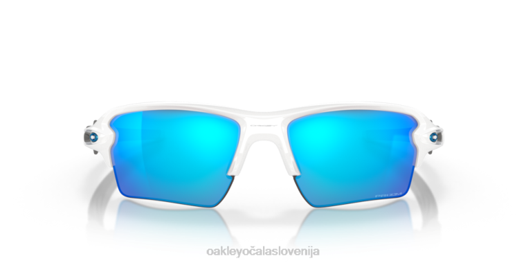 flak 2.0 xl team barve Oakley prizm safirna stekla, poliran bel okvir 4J2B139 očala