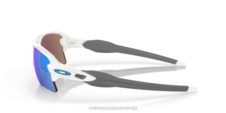 flak 2.0 xl team barve Oakley prizm safirna stekla, poliran bel okvir 4J2B139 očala