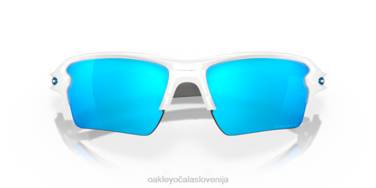 flak 2.0 xl team barve Oakley prizm safirna stekla, poliran bel okvir 4J2B139 očala