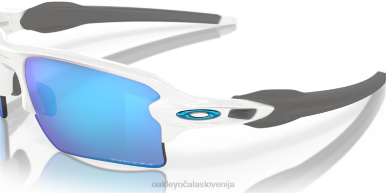 flak 2.0 xl team barve Oakley prizm safirna stekla, poliran bel okvir 4J2B139 očala