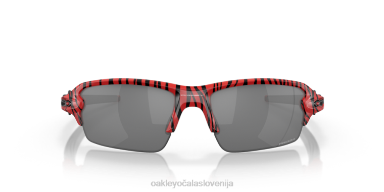 flak 2.0 (z nizkim mostičkom) red tiger Oakley prizm črne leče, rdeč tigrasti okvir 4J2B877 očala