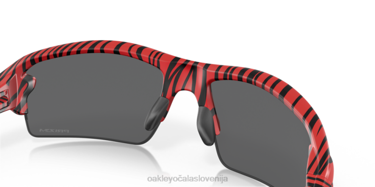 flak 2.0 (z nizkim mostičkom) red tiger Oakley prizm črne leče, rdeč tigrasti okvir 4J2B877 očala