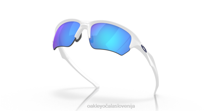 flak beta Oakley safirna iridijeva stekla, mat bel okvir 4J2B311 očala