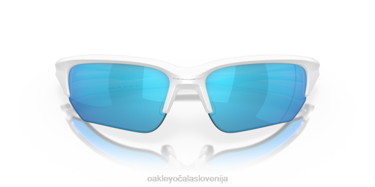 flak beta Oakley safirna iridijeva stekla, mat bel okvir 4J2B311 očala