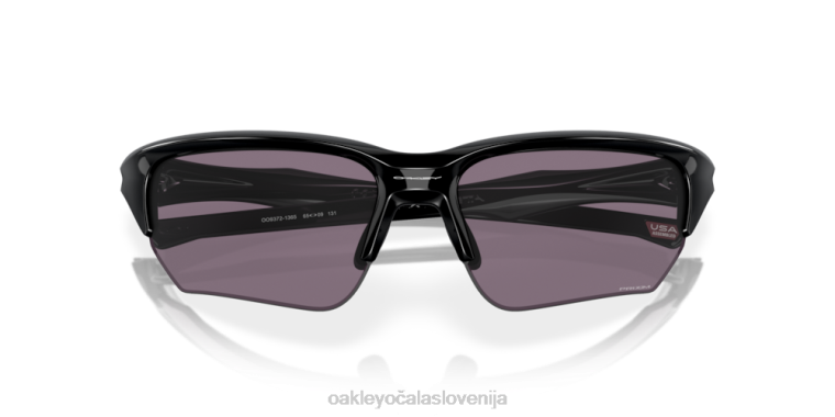 flak beta (prileganje nizkega mostu) Oakley prizm siva stekla, poliran črn okvir 4J2B926 očala