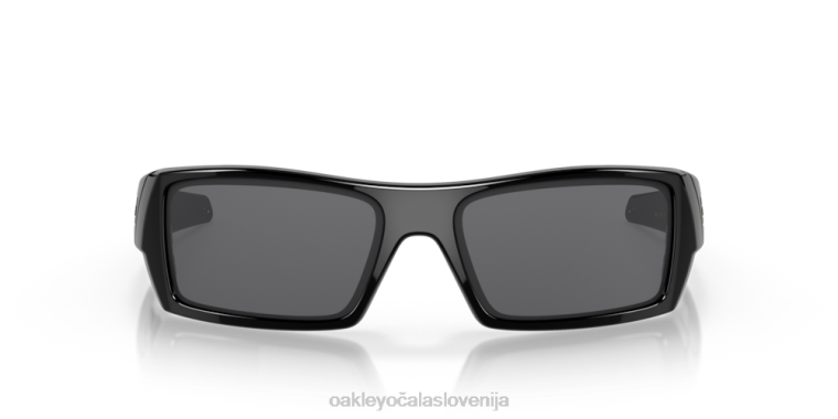 gascan Oakley sive leče, poliran črn okvir 4J2B313 očala