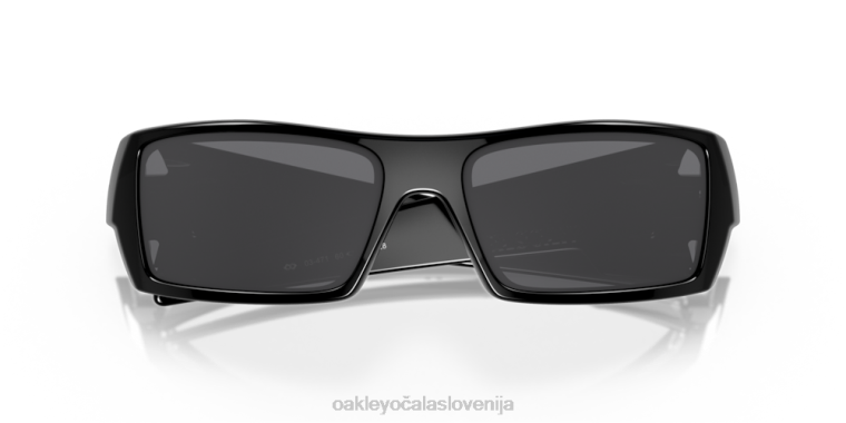 gascan Oakley sive leče, poliran črn okvir 4J2B313 očala