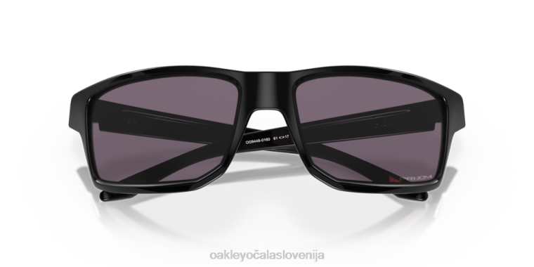 gibston Oakley prizm siva stekla, poliran črn okvir 4J2B381 očala