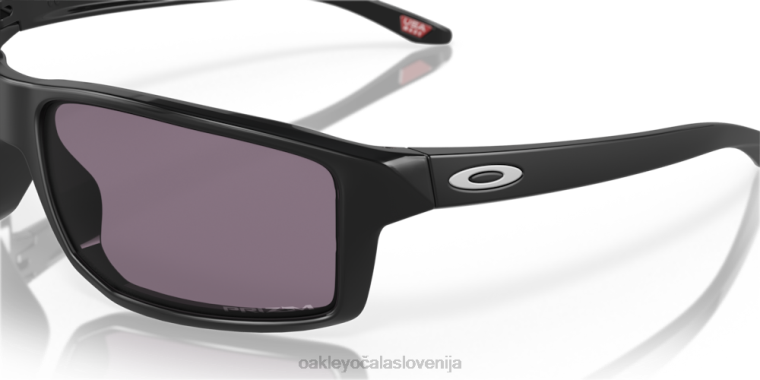 gibston Oakley prizm siva stekla, poliran črn okvir 4J2B381 očala
