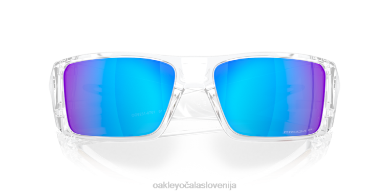 heliostat Oakley Prizm safirna polarizirana stekla, prozoren okvir 4J2B760 očala