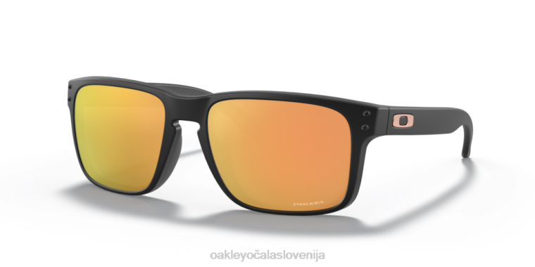 holbrook (nizek most) Oakley prizm rose gold leče, mat črn okvir 4J2B794 očala