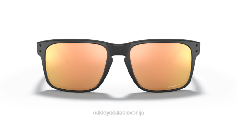 holbrook (nizek most) Oakley prizm rose gold leče, mat črn okvir 4J2B794 očala
