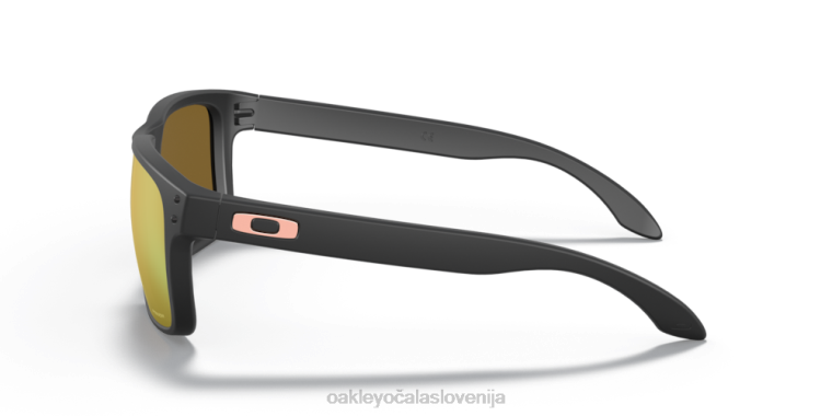 holbrook (nizek most) Oakley prizm rose gold leče, mat črn okvir 4J2B794 očala