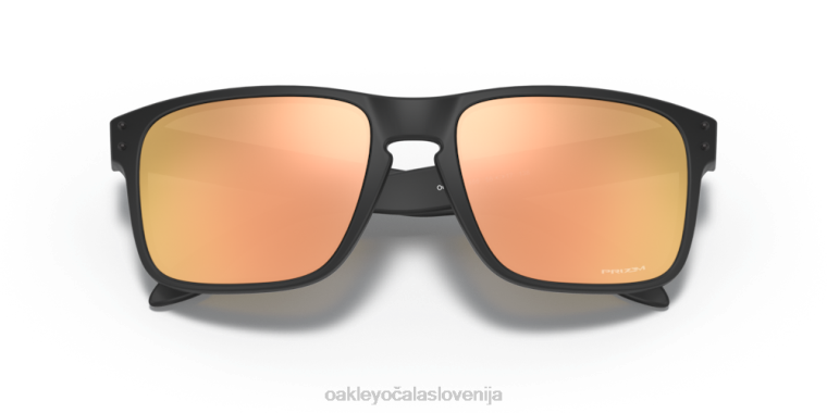 holbrook (nizek most) Oakley prizm rose gold leče, mat črn okvir 4J2B794 očala
