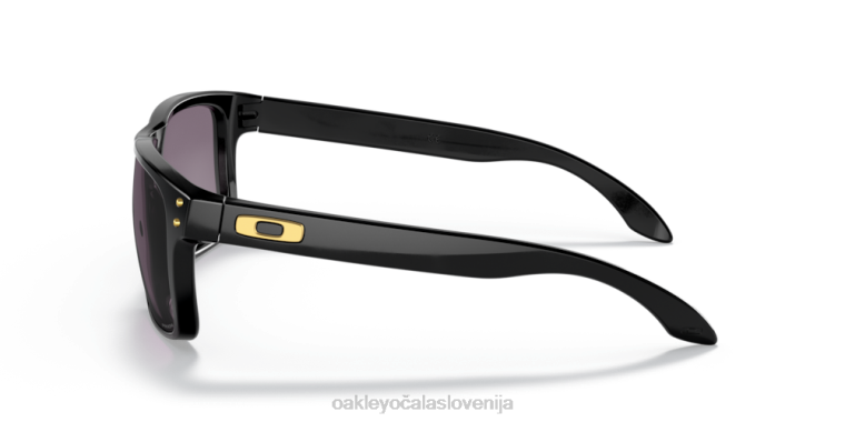 holbrook (nizek most) Oakley prizm siva stekla, poliran črn okvir 4J2B795 očala