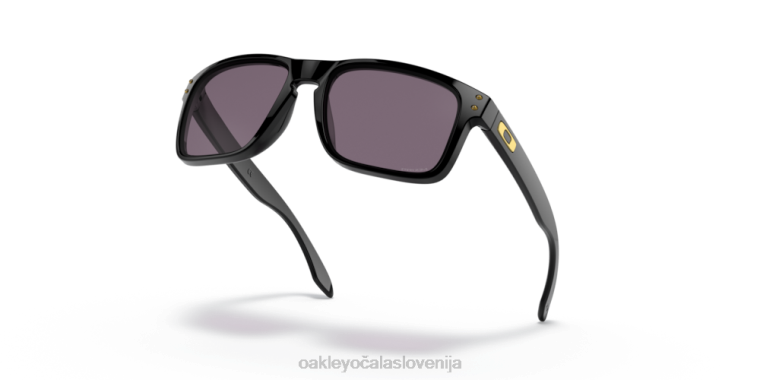 holbrook (nizek most) Oakley prizm siva stekla, poliran črn okvir 4J2B795 očala