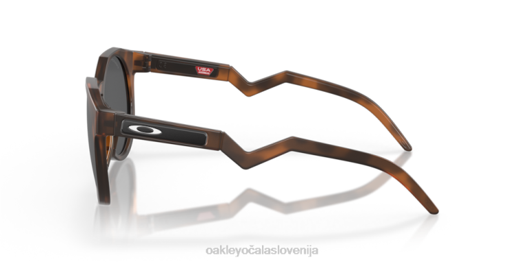hstn (prileganje nizkega mostu) Oakley Prizm črna polarizirana stekla, mat rjav želvast okvir 4J2B1011 očala