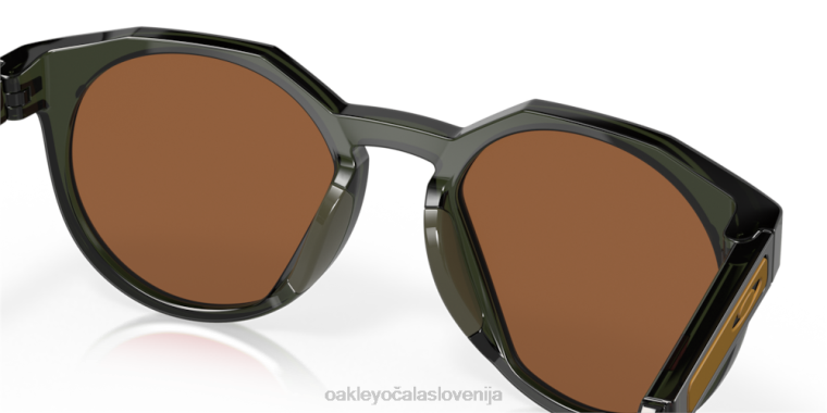 hstn (prileganje nizkega mostu) Oakley Prizm volframove polarizirane leče, okvir z olivnim črnilom 4J2B1010 očala