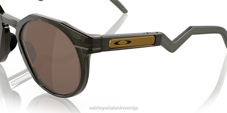 hstn (prileganje nizkega mostu) Oakley Prizm volframove polarizirane leče, okvir z olivnim črnilom 4J2B781 očala