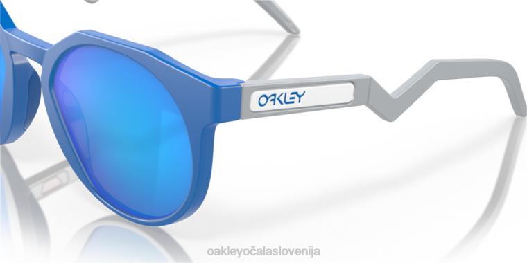 hstn (prileganje nizkega mostu) Oakley prizm safirna stekla, mat safirni okvir 4J2B1013 očala