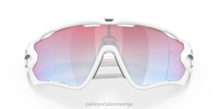 jawbreaker prizma snežna zbirka Oakley prizm snežno safirna stekla, poliran bel okvir 4J2B881 očala