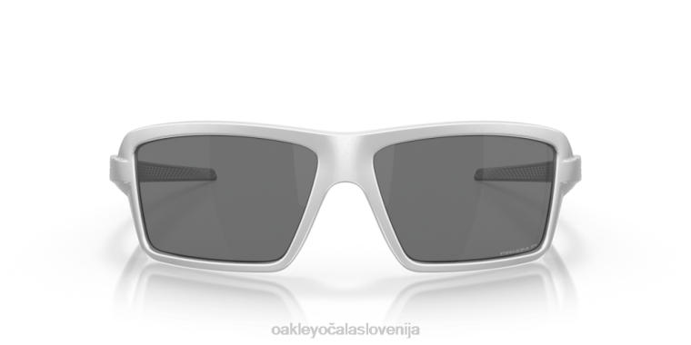 kabli x-srebrna zbirka Oakley črna polarizirana stekla prizm, x-srebrni okvir 4J2B676 očala