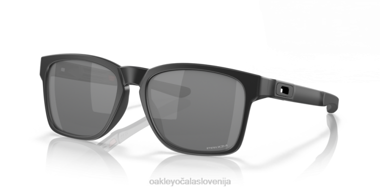 katalizator (prileganje nizkega mostu) Oakley črne iridijeve polarizirane leče, mat črn okvir 4J2B878 očala
