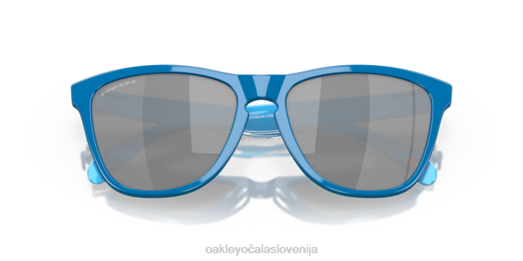 kolekcija žabjih kož (prileganje nizkega mostu) v visoki ločljivosti Oakley prizm črne leče, okvir iz poliranega safirja visoke ločljivosti 4J2B823 očala