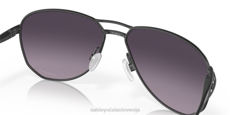 kontrail Oakley prizm siva gradientna stekla, satenasto črn okvir 4J2B424 očala