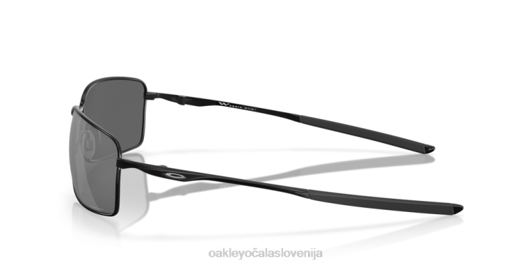 kvadratna žica Oakley prizm črne leče, poliran črn okvir 4J2B497 očala