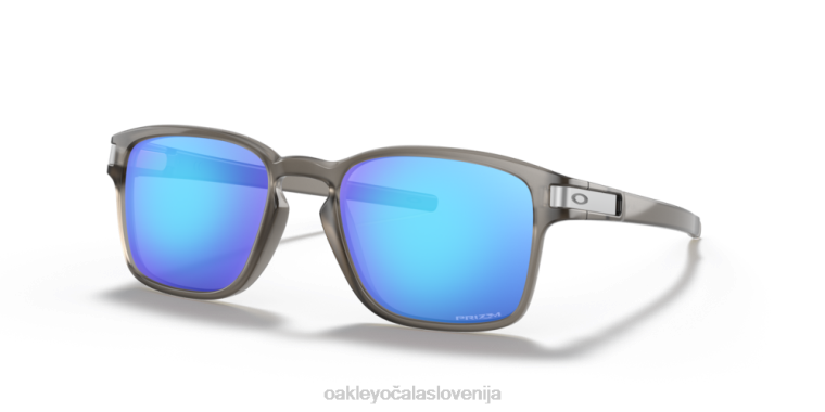 kvadratni zapah (prileganje nizkega mostu) Oakley prizm safirna stekla, mat siv okvir 4J2B918 očala