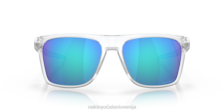 leffingwell Oakley Prizm safirna polarizirana stekla, mat prozoren okvir 4J2B186 očala
