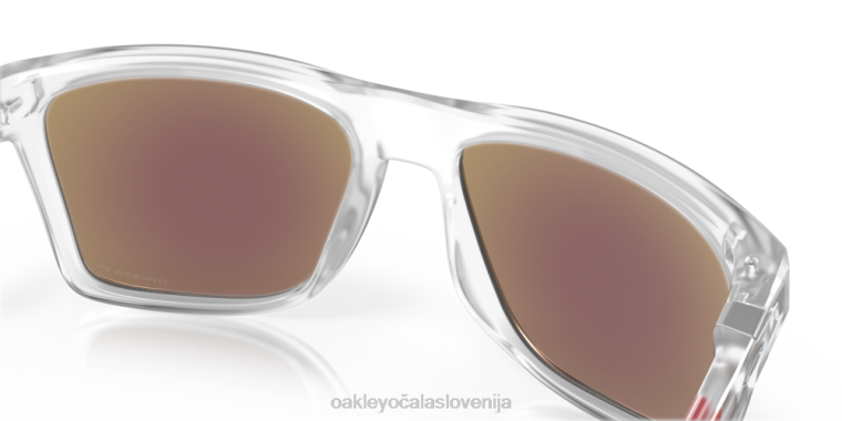 leffingwell Oakley Prizm safirna polarizirana stekla, mat prozoren okvir 4J2B186 očala