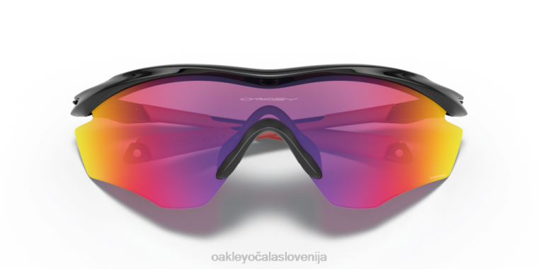 m2 okvir xl Oakley prizm cestne leče, poliran črn okvir 4J2B176 očala