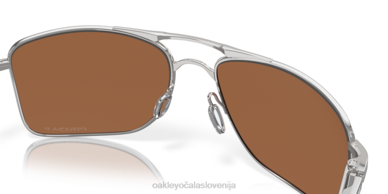 merilnik 8 Oakley Prizm volframove polarizirane leče, okvir iz poliranega kroma 4J2B514 očala